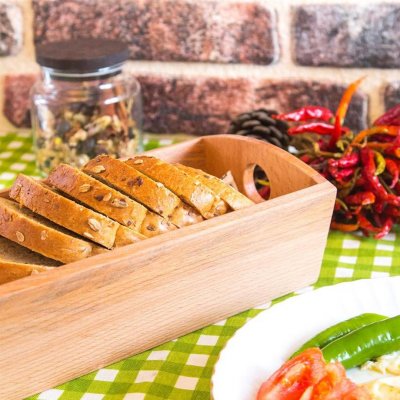 Joy Kitchen Ekmek Sepeti Ahşap